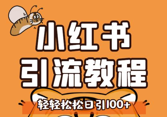 小红书运营引流全系列课程，每天引流100精准粉-汇课新知资源网