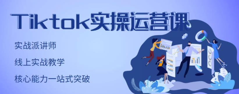刘博·TikTok实操运营课，手把手账号实战，适合零基础Tiktok新人-汇课新知资源网
