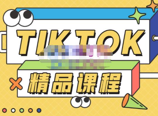 电商孵化中心·TikTok精品课程，教你玩转海外抖音，低成本创业，带您从0开始玩转TikTok-汇课新知资源网