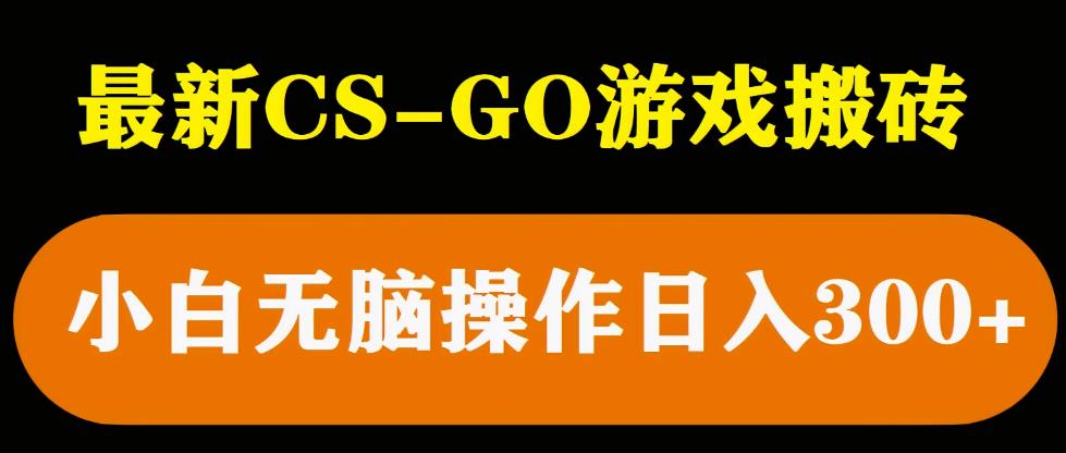 最新csgo游戏搬砖游戏，无需挂机小白无脑也能日入300+-汇课新知资源网