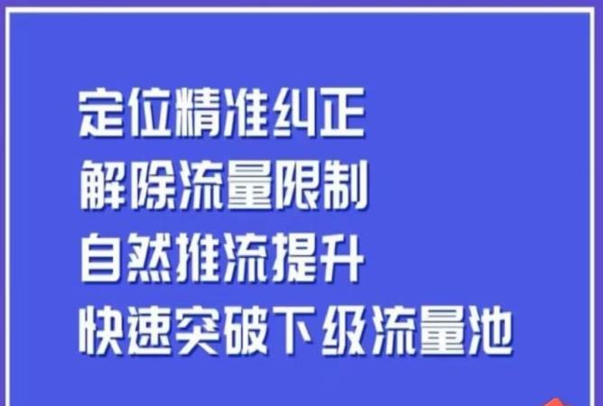 同城账号付费投放运营优化提升，​定位精准纠正，解除流量限制，自然推流提升，极速突破下级流量池-汇课新知资源网