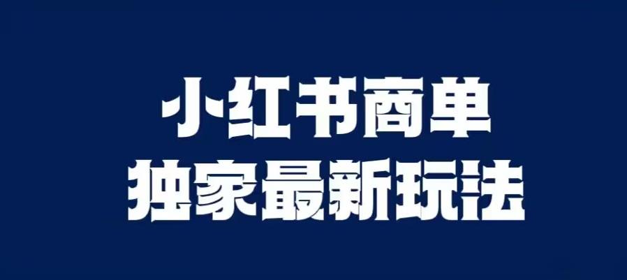小红书商单最新独家玩法，剪辑时间短，剪辑难度低，能批量做号【揭秘】-汇课新知资源网