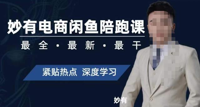妙有电商闲鱼无货源陪跑课，最全、最新、最干，零基础实战-汇课新知资源网