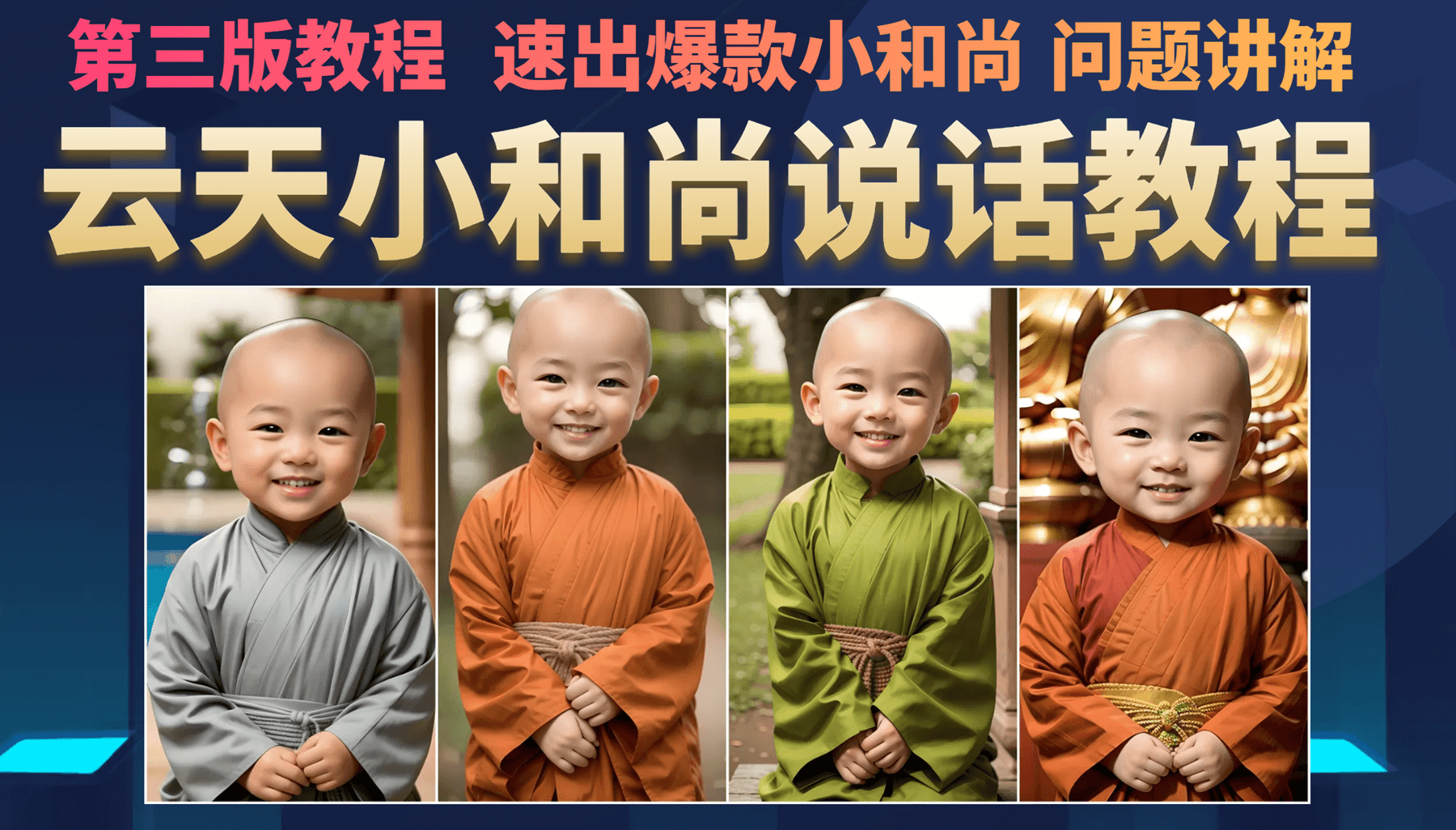 （6977期）云天小和尚会说话，7天万粉（第3版教程）-汇课新知资源网