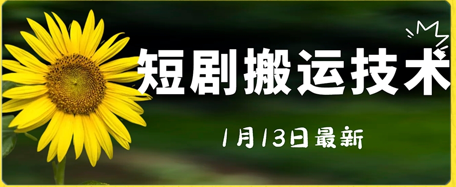 最新短剧搬运技术，电脑手机都可以操作，不限制机型-汇课新知资源网