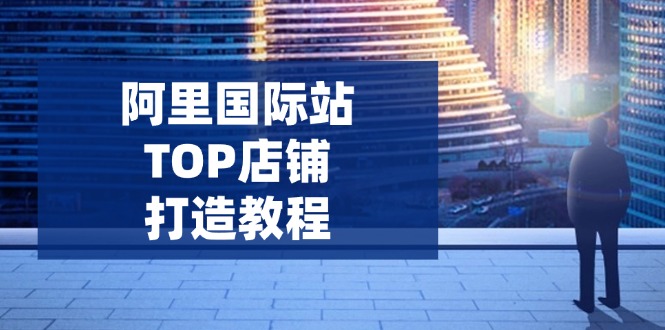 阿里国际站TOP店铺打造教程：涵盖平台到高阶，解决运营难题，提升询盘-汇课新知资源网