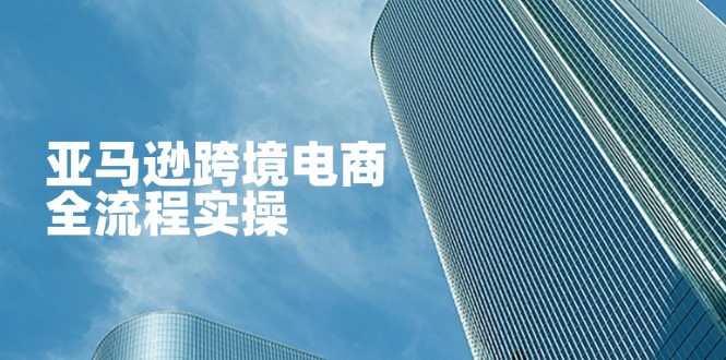 亚马逊跨境电商全流程实操，教你从零开始，掌握店铺运营与广告技巧-汇课新知资源网