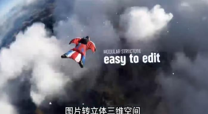 AE脚本-平面图片转3d三维视差动画Projection 3D v3.08(有教程视频)-汇课新知资源网