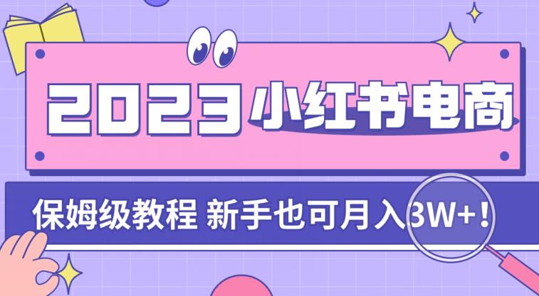 阿本小红书电商陪跑营4.0,带大家从0到1把小红书做起来-汇课新知资源网