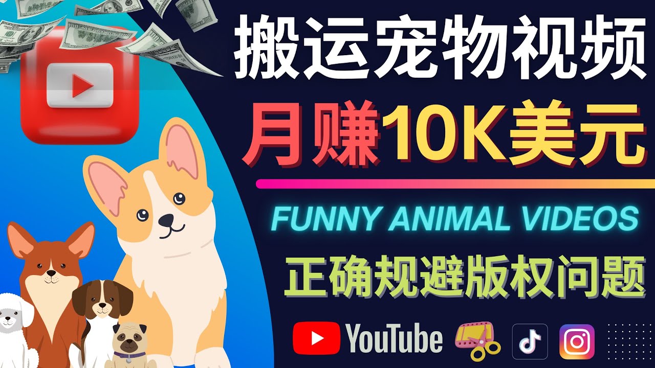 (4221期)搬运TIKTOK视频到YouTube,并进行二次创作,月赚1万美元以上-汇课新知资源网