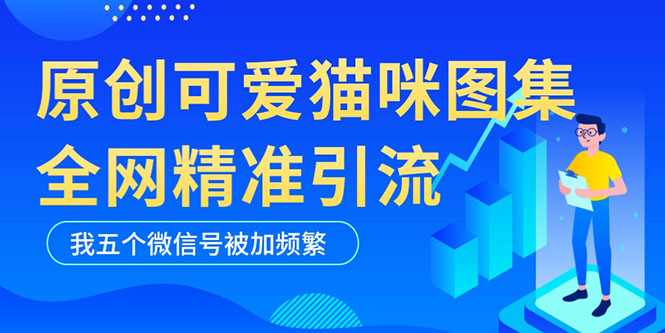 （5498期）黑科技纯原创可爱猫咪图片，全网精准引流，实操5个VX号被加频繁-汇课新知资源网