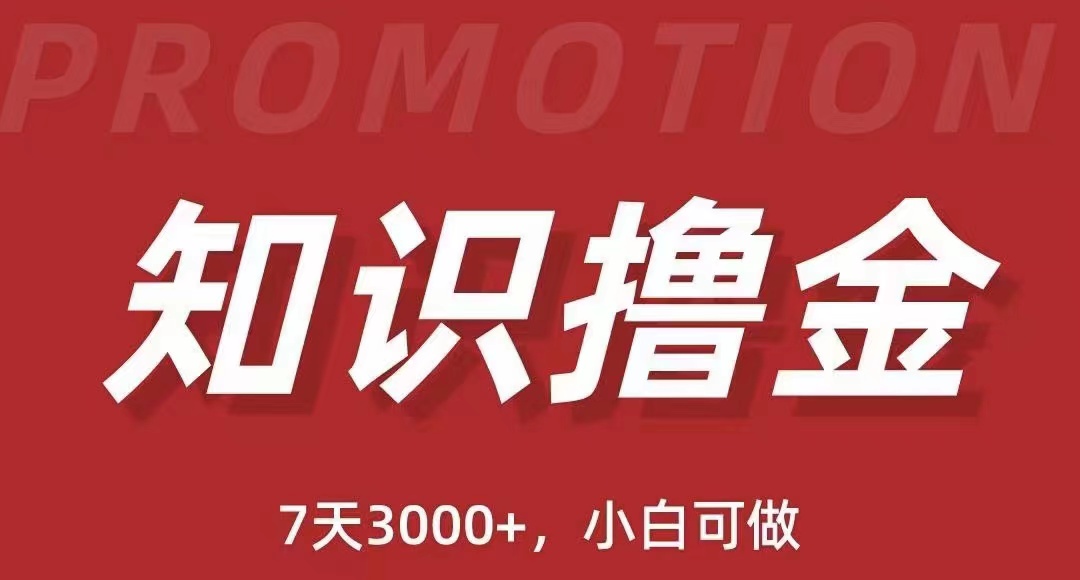 (5629期)抖音知识撸金项目:简单粗暴日入1000+执行力强当天见收益(教程+资料)-汇课新知资源网