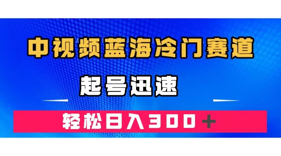 (7449期)中视频蓝海冷门赛道,韩国视频奇闻解说,起号迅速,日入300+-汇课新知资源网