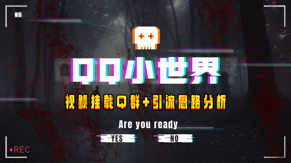 (8031期)【全网首发】QQ小世界_Q群挂载教程+引流思路分析-汇课新知资源网