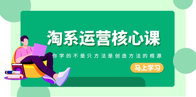 （8392期）淘系-运营核心课，你学的不是只方法是创造方法的根源（190节课）-汇课新知资源网