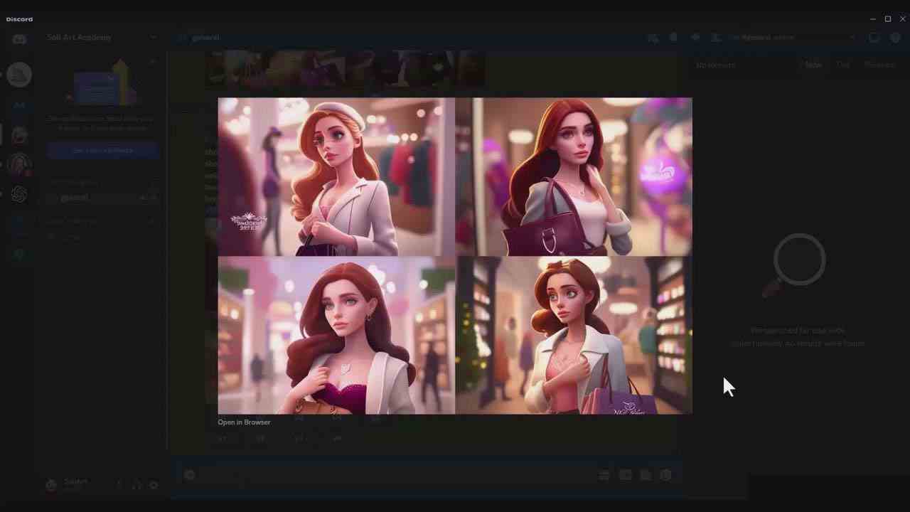 图片[6]-掌握 MidJourney V5 AI + ChatGPT创建一致的角色设计图像-22节课-中英字幕-汇课新知资源网