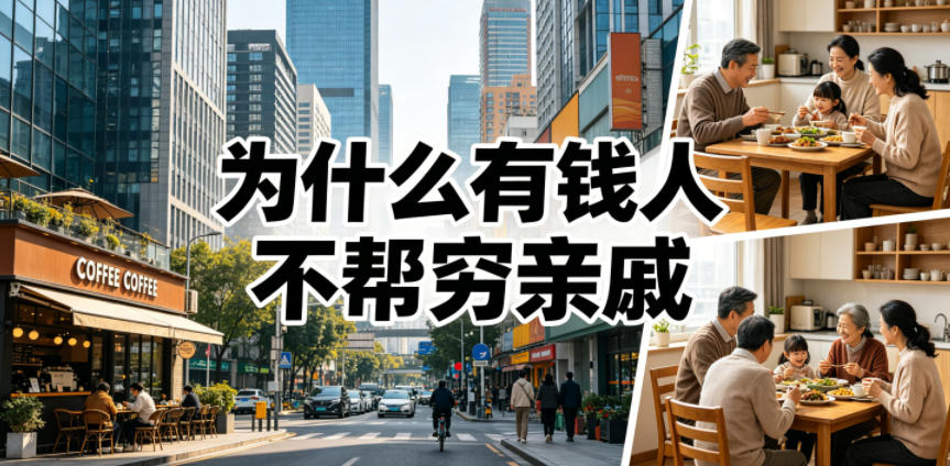 付费文章：为什么有钱人不帮穷亲戚？-汇课新知资源网