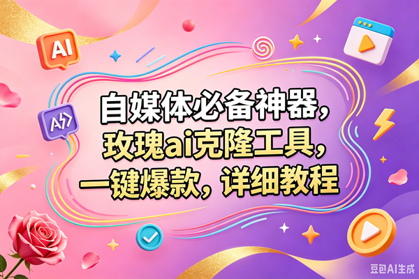(18757期)玫瑰克隆,一键爆款ai工具,自媒体必备神器,50多个功能,详细的教程-汇课新知资源网