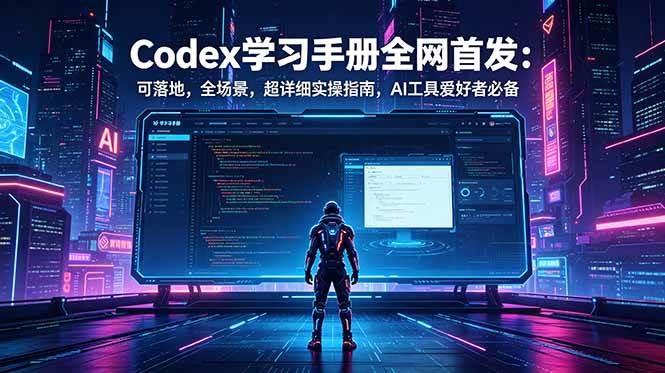 （18871期）Codex学习手册全网首发：可落地，全场景，超详细实操指南，AI工具爱好者必备-汇课新知资源网