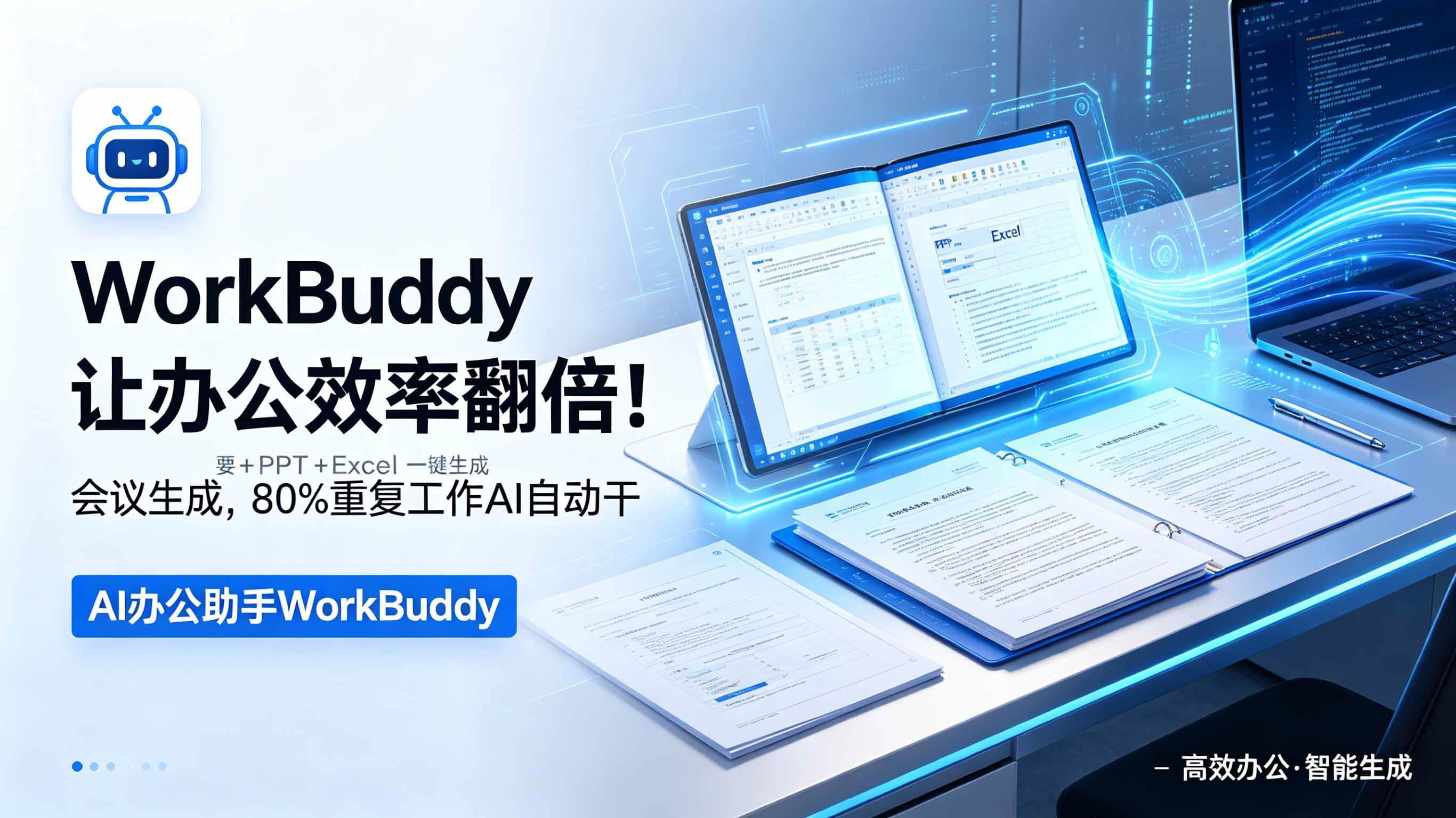 （18859期）WorkBuddy让办公效率翻倍！会议纪要+PPT+Excel一键生成，80%重复工作AI自动干-汇课新知资源网