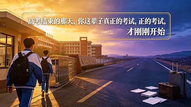 (18968期)付费文章:高考结束的那天,你这辈子真正的考试,才刚刚开始-汇课新知资源网