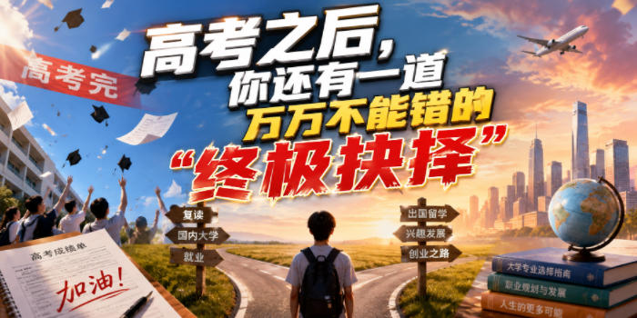 付费文章:高考之后,你还有一道万万不能错的“终极抉择”-汇课新知资源网
