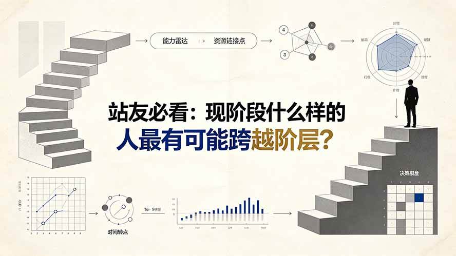 （19475期）付费文章：站友必看：现阶段什么样的人最有可能跨越阶层?-汇课新知资源网