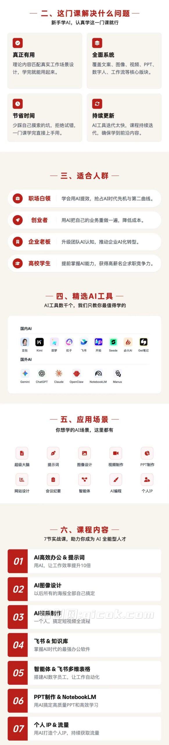 AI全能人才训练营:2周全面掌握AI,超越市面上80%的人 AI全能人才训练营:2周全面掌握AI,超越市面上80%的人