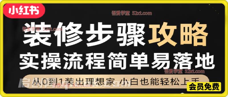 小红书卖装修步骤攻略,客单价29.9,185天卖了19w+! 小红书卖装修步骤攻略,客单价29.9,185天卖了19w+!