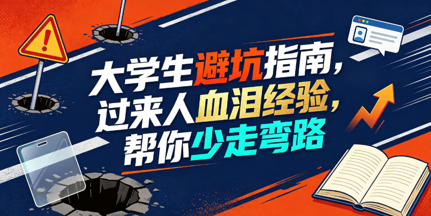 某公众号付费文章:大学生避坑指南,过来人血泪经验,帮你少走弯路-汇课新知资源网