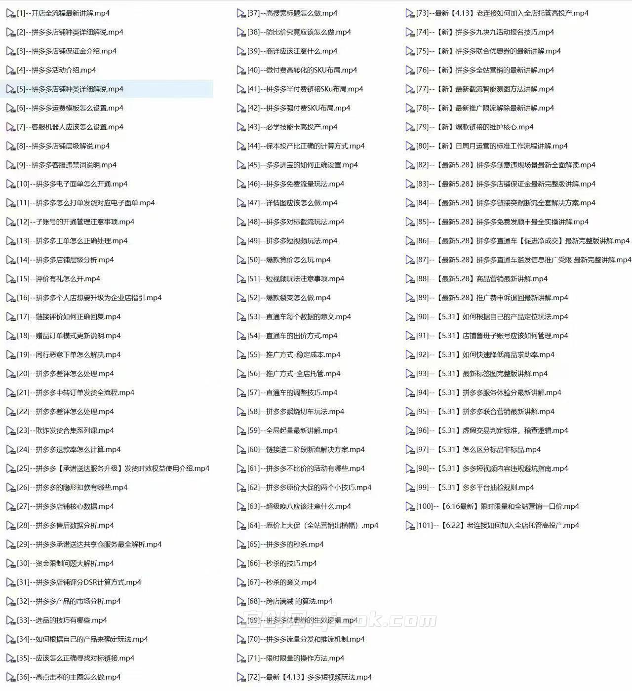 2026拼多多运营小白线上课，打破传统电商认知壁垒，零基础也能快速上手店铺全流程。