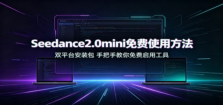 Seedance2.0mini免费使用方法：双平台安装包，手把手教你免费启用工具-汇课新知资源网