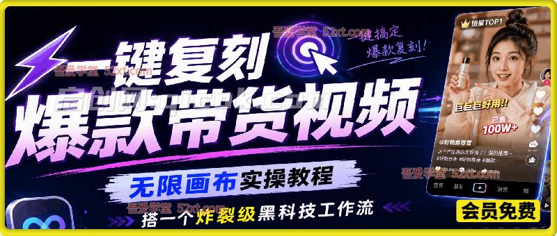 一键复刻爆款带货视频:无限画布实操教程,搭一个炸裂级黑科技工作流 一键复刻爆款带货视频:无限画布实操教程,搭一个炸裂级黑科技工作流