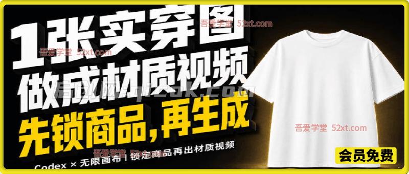 1张实穿图，怎么做成10秒Amazon服装材质视频？关键不是提示词