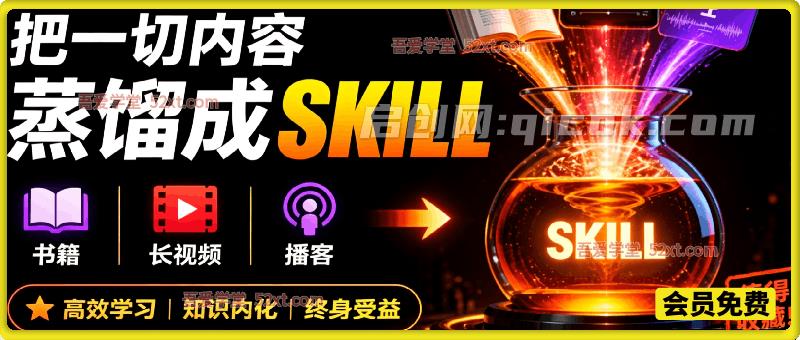GitHub上6.7K Star的开源项目,把任何书、长视频、播客蒸馏成AI工具,值得收藏 cangjie-skill GitHub上6.7K Star的开源项目,把任何书、长视频、播客蒸馏成AI工具,值得收藏 cangjie-skill
