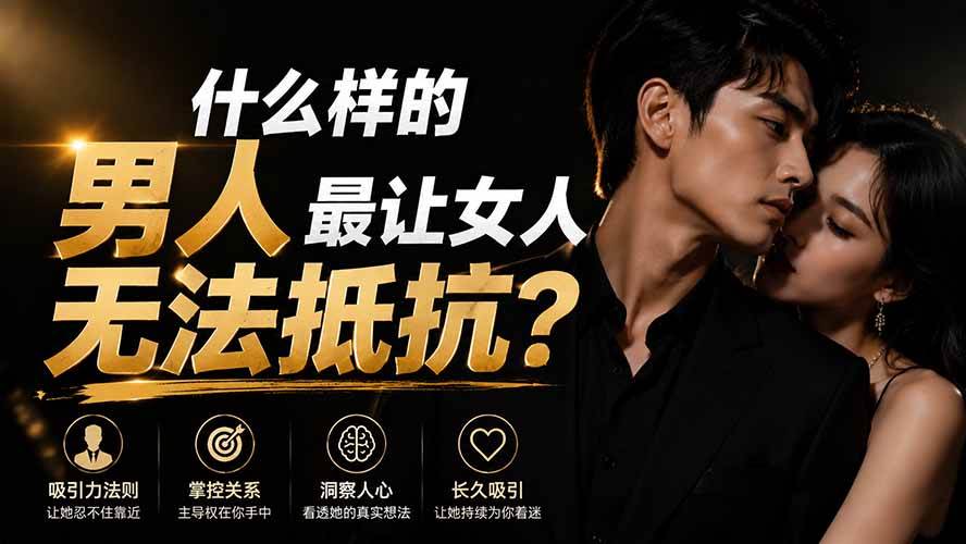 （19752期）付费文章：什么样的男人最让女人无法抵抗？-汇课新知资源网