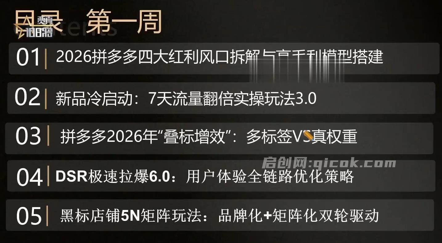 贾真云杉·拼多多“AI智创+利润爆破”2026年8月(价值3980元)