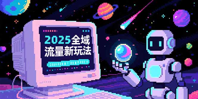 2025全域流量新玩法，O5A无潜入池方法论，基础逻辑+实战技巧全解析-汇课新知资源网