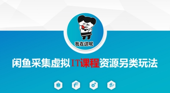 闲鱼采集虚拟IT课程资源另类玩法，干货满满-汇课新知资源网