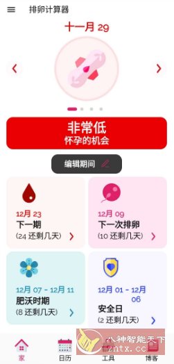排卵计算器 Ovulation Calculator v1.6.2 高级版-汇课新知资源网