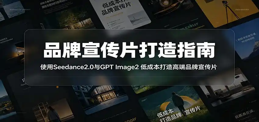 品牌宣传片打造指南：使用Seedance2.0与GPT Image2 低成本打造高端品牌宣传片-汇课新知资源网