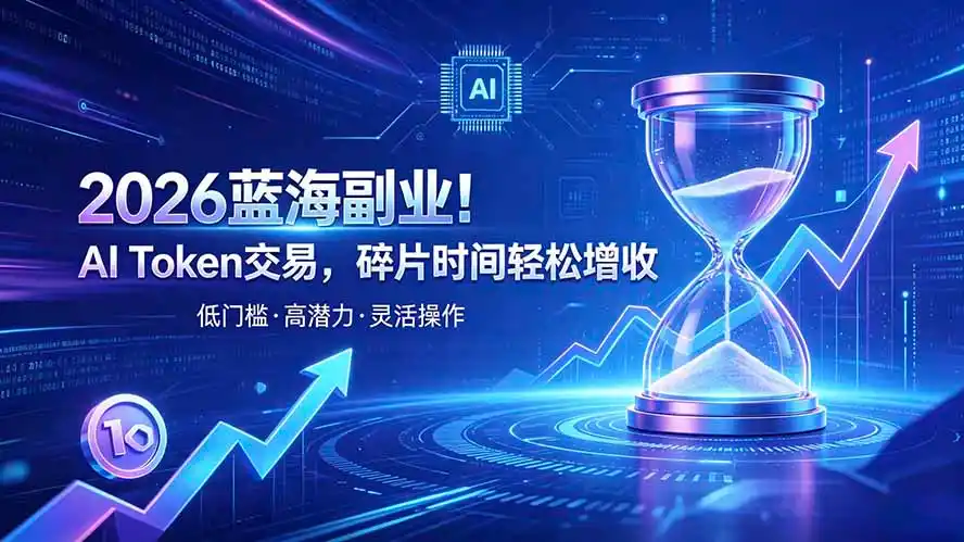 AI Token算力赛道！普通人可入局的数字副业-汇课新知资源网