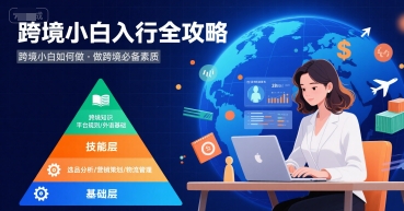 跨境小白如何做，跨境小白入行全攻略，做跨境必备素质-汇课新知资源网