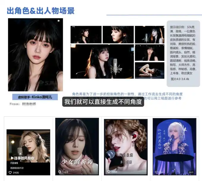 AI音乐MV全流程制作教程，从音乐生成到MV剪辑一站式搞定，打造属于自己的虚拟歌手-汇课新知资源网