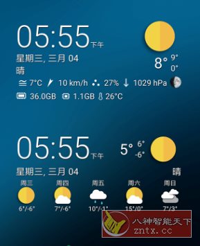 Transparent clock weather 透明时钟和天气v8.48.4专业版-汇课新知资源网