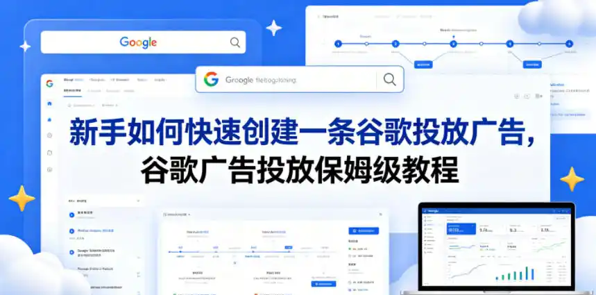 新手如何快速创建一条谷歌投放广告,谷歌广告投放保姆级教程-汇课新知资源网