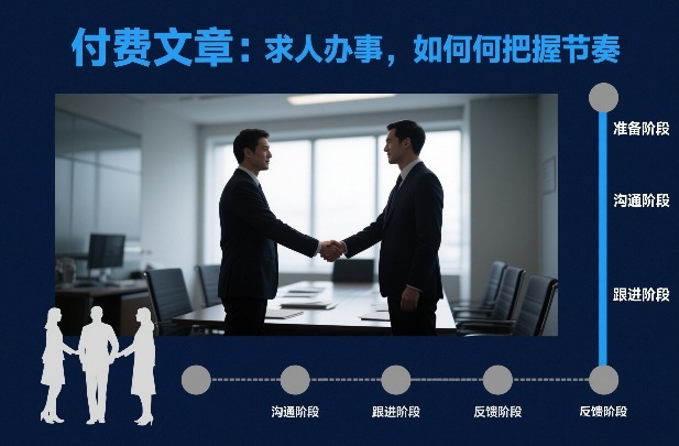 付费文章：求人办事，如何把握节奏-汇课新知资源网