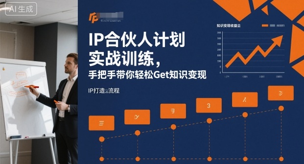 IP合伙人计划实战训练，手把手带你轻松Get知识变现-汇课新知资源网