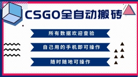 CSGO全自动搬砖,年底钱回家好项目,当天可拿到结果,新手小白轻松月入1W+【揭秘】-汇课新知资源网