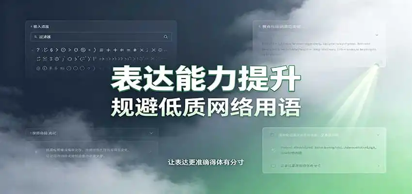 表达能力提升:语言塑造思想逻辑,规避低质网络用语,强化心智感知-汇课新知资源网